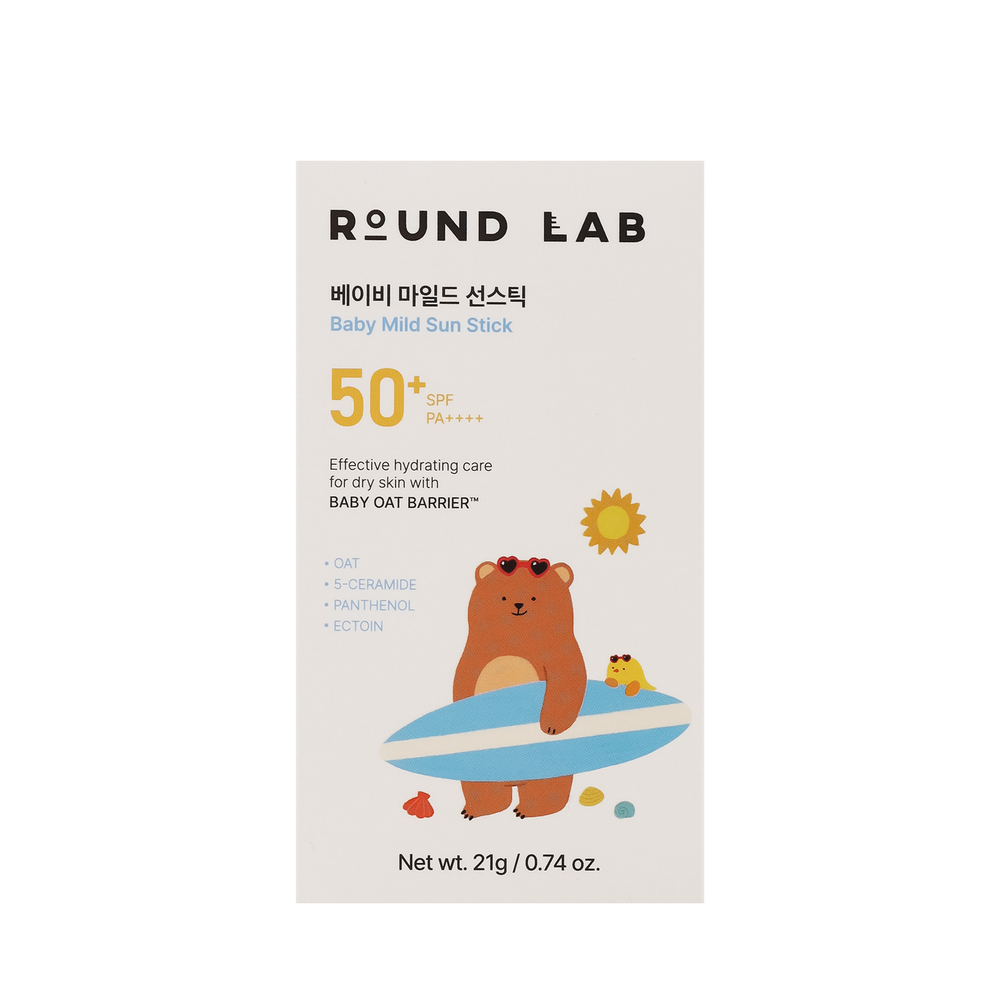 ROUND LAB Baby Mild Sun Stick SPF50+ PA++++, 21 g.