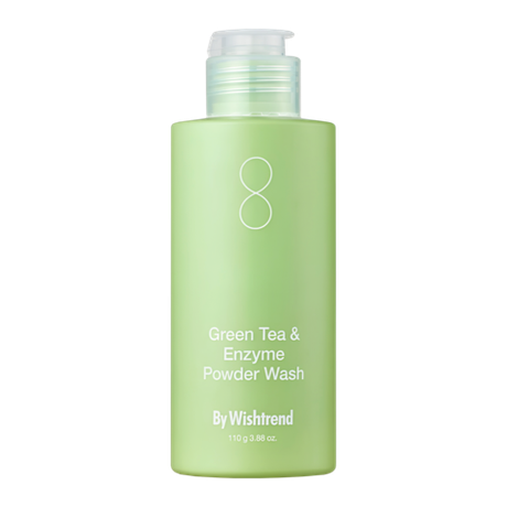 Энзимная пудра с зелёным чаем By Wishtrend Green Tea & Enzyme Powder Wash