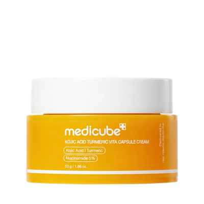 MEDICUBE Kojic Acid Turmeric Vita Capsule Cream, 53 ml.