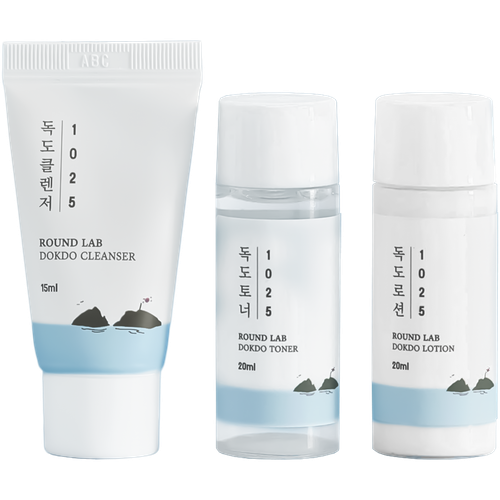 Round lab 1025 Dokdo Deep sea water skin care set mini