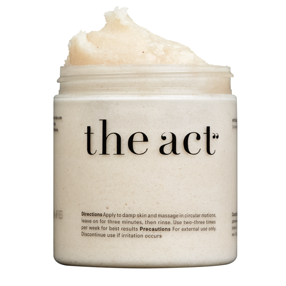 Скраб для тела кокосовый THE ACT exfoliating sea salt & coco body balm