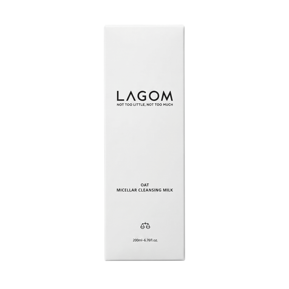 LAGOM Oat Micellar Cleansing Milk, 200 ml.