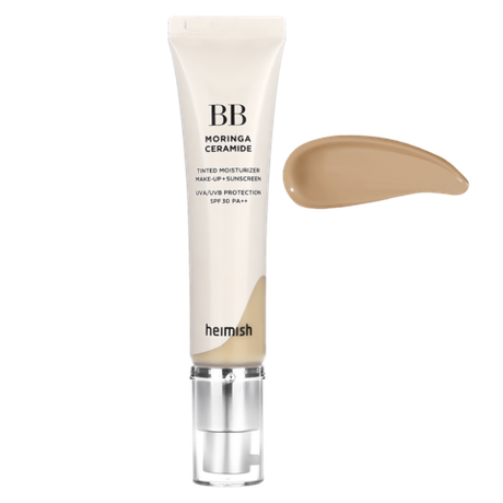 Увлажняющий ВВ крем с керамидами Heimish Moringa Ceramide BB Cream SPF 30 PA++ No 23N Light Medium