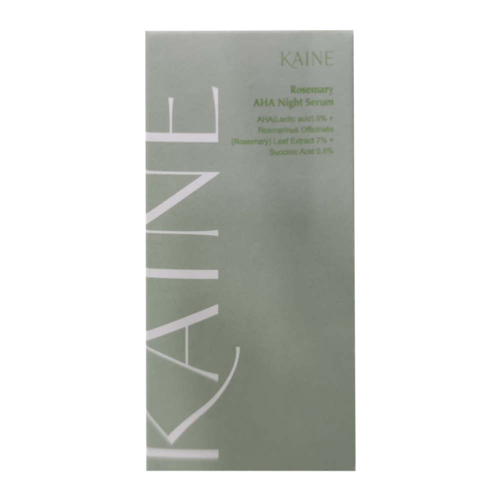 Ночная кислотная сыворотка с розмарином Kaine Rosemary AHA Night Serum