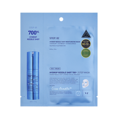 VT Cosmetics Hydrop Reedle Shot 700 HL 2Step Mask
