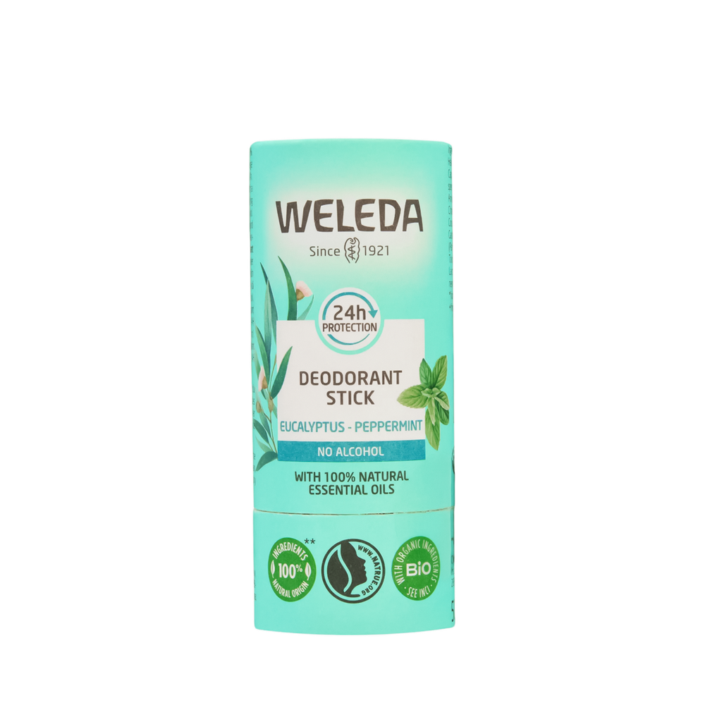 WELEDA Deodorant Stick Eucalyptus-Peppermint, 50 ml.