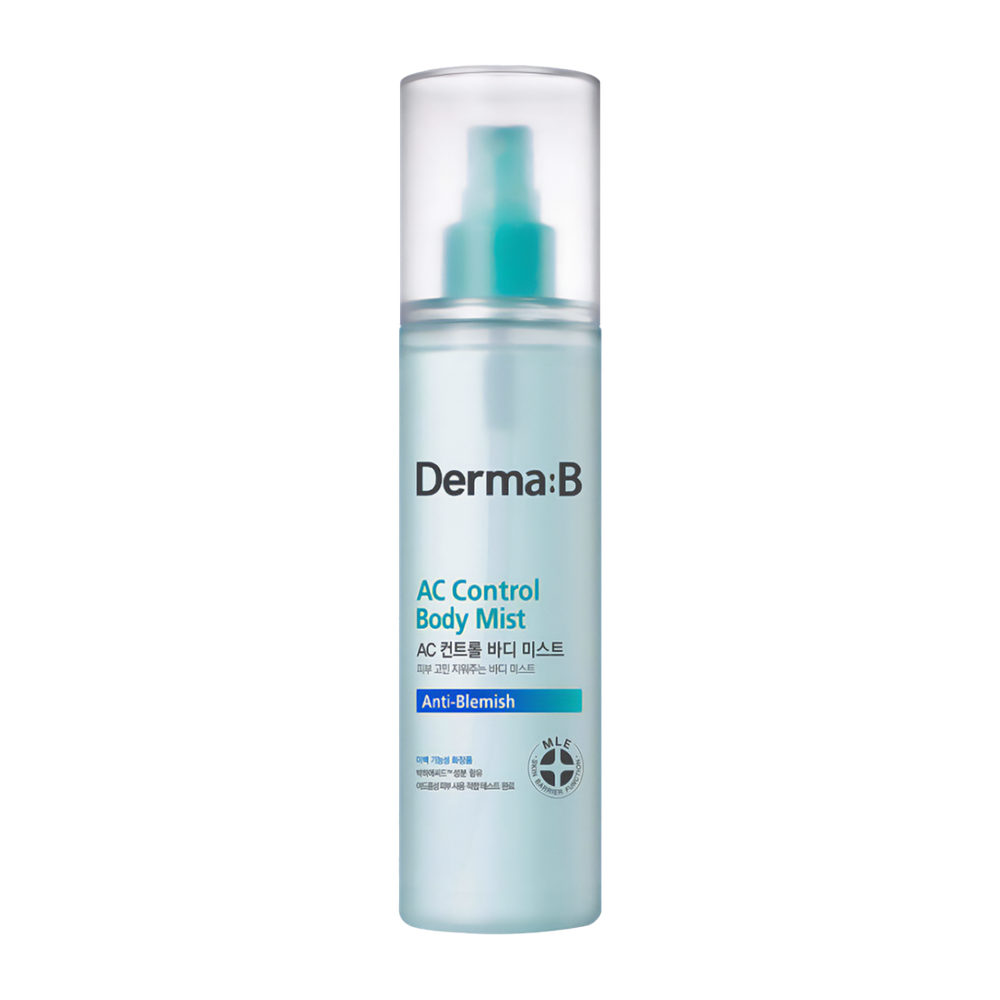 Ламеллярный мист для тела против акне Derma:B AC Control Body Mist