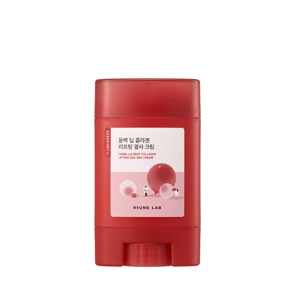 ROUND LAB Camellia Deep Collagen Lifting Gua Sha Cream, 60 ml.