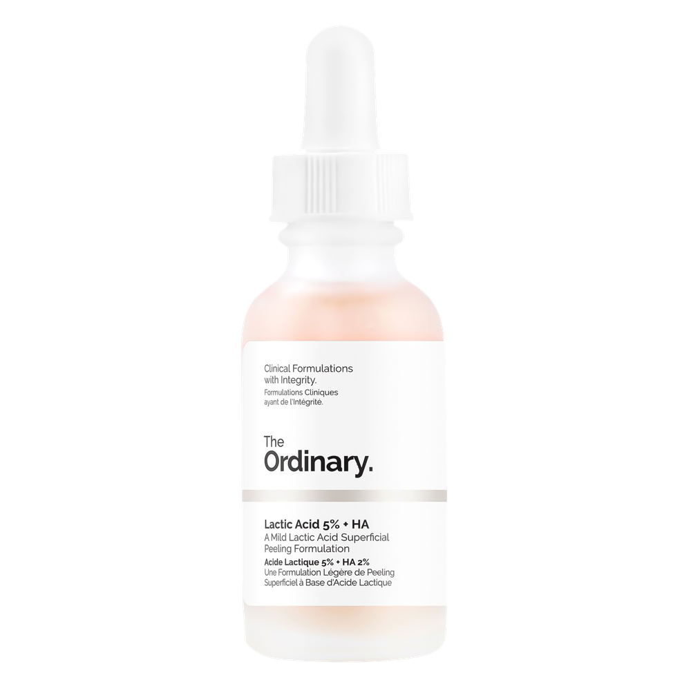 Сыворотка с молочной кислотой для деликатной эксфолиации кожи The Ordinary Lactic Acid 5% + HA