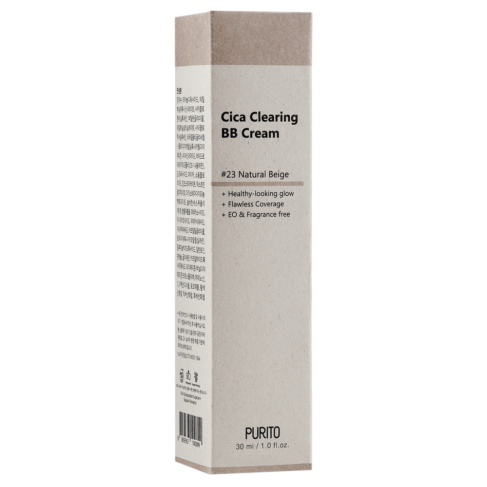 BB-крем для чувствительной кожи с экстрактом центеллы Purito Cica Clearing BB Cream - Тон №23