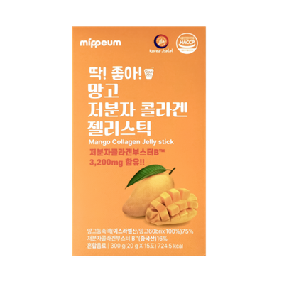 Mippeum Mango Collagen Jelly Stick, 300 g.