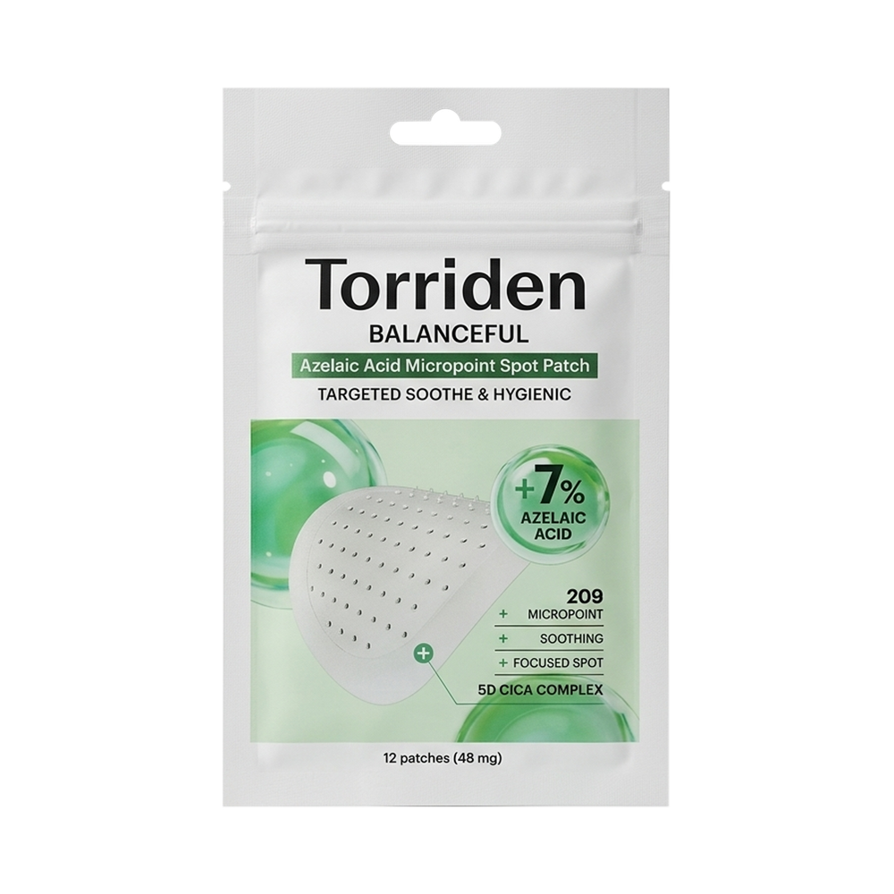 TORRIDEN BALANCEFUL Azelaic Acid Micropoint Spot Patch, 12 патчей.