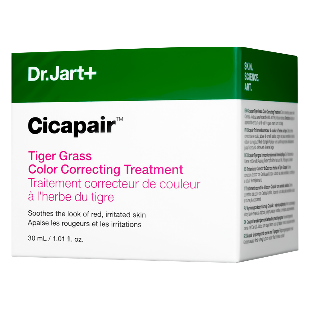 Корректирующий CC крем с защитой SPF 30 Dr. Jart+ Cicapair Tiger Grass Color Correcting Treatment