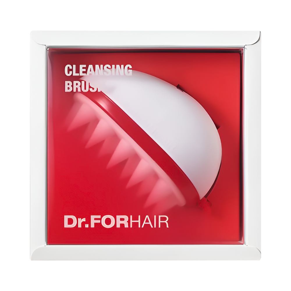 Силиконовая массажная щетка для мытья головы Dr.Forhair Cleansing Scalp Brush