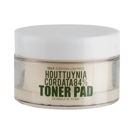 Derma Factory Houttuynia Cordata 84% Toner Pad 150 ml