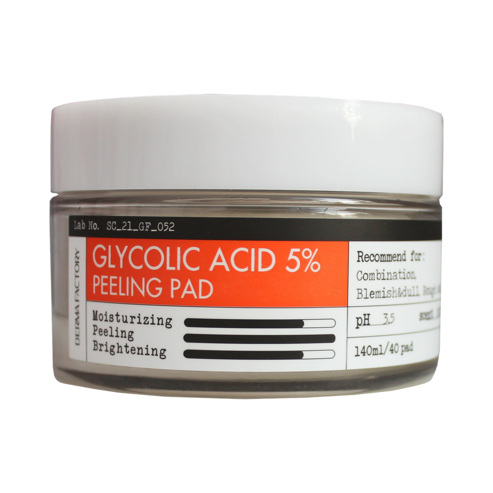 Derma Factory Glycolic Acid 5% Peeling Pad