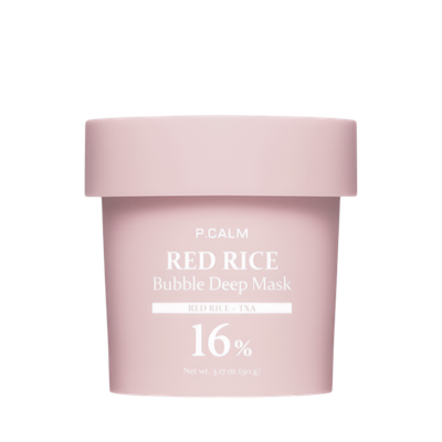 P.CALM Red Rice Bubble Deep Mask, 90 g.