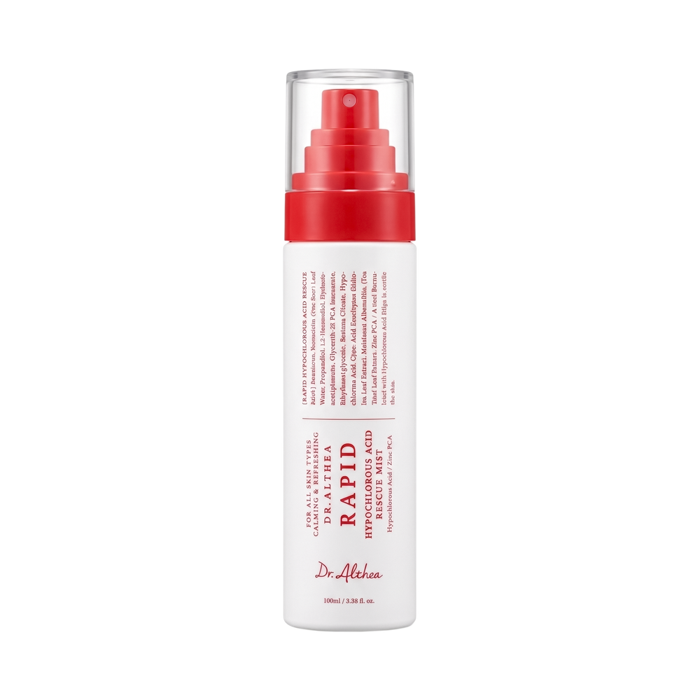 DR.ALTHEA Rapid Hypochlorous Acid Rescue Mist, 100 ml.