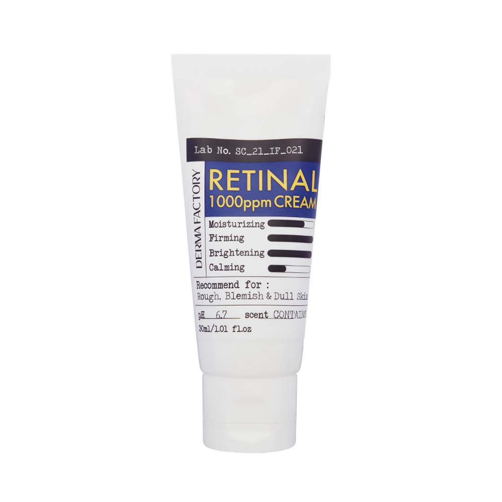 DERMA FACTORY Retinal 1000ppm Cream, 30 ml.