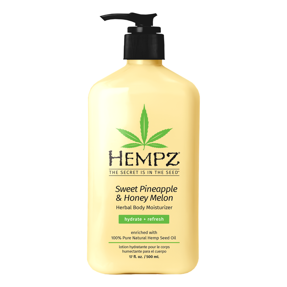 Молочко увлажняющее для тела, ананас и медовая дыня HEMPZ Sweet Pineapple & Honey Melon Moisturise