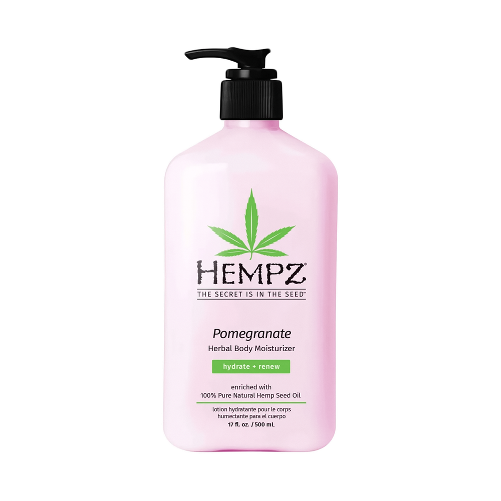 HEMPZ Pomegranate Herbal Body Moisturizer, 500 ml.