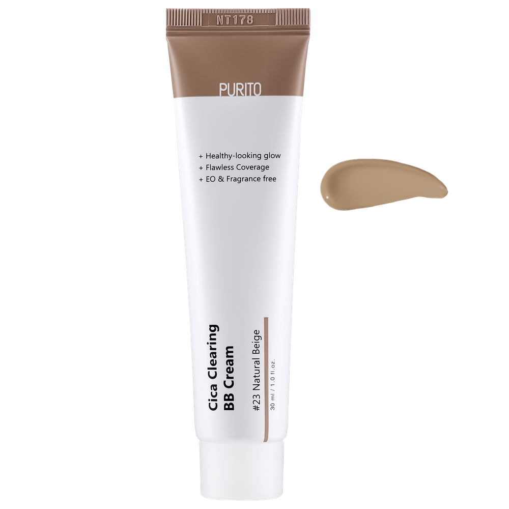 BB-крем для чувствительной кожи с экстрактом центеллы Purito Cica Clearing BB Cream - Тон №23