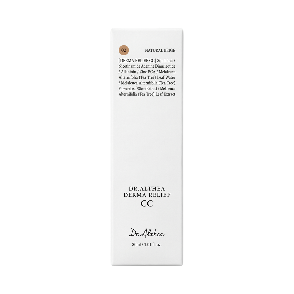 DR. ALTHEA Derma Relief CC 02 Natural Beige, 30 ml.