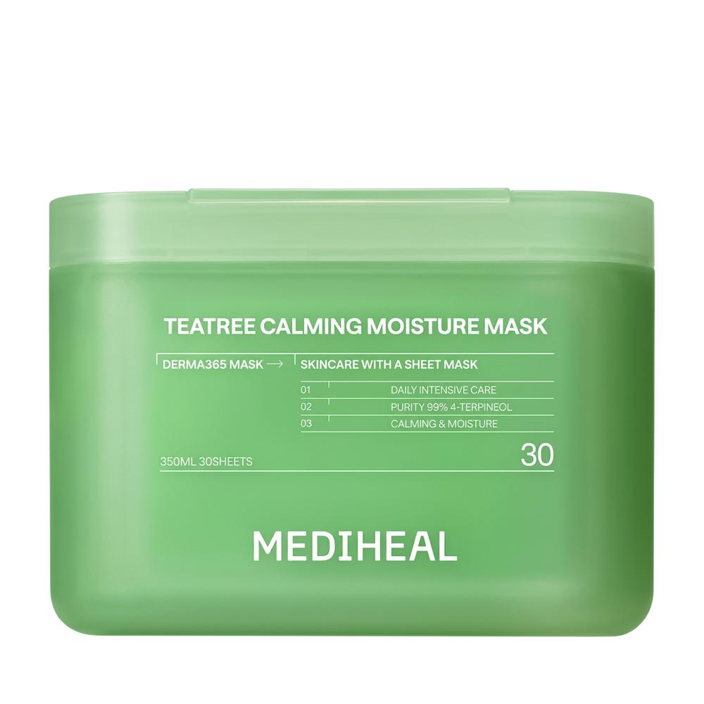 MEDIHEAL Derma365 Teatree Calming Moisture Mask, 30 шт.