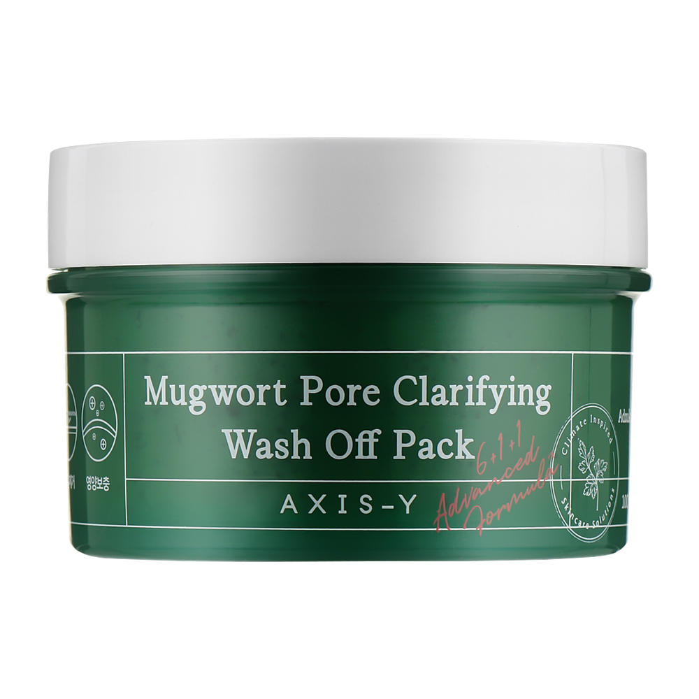 Глиняная маска для проблемной кожи Mugwort Pore Clarifying Wash Off Pack 100 ml