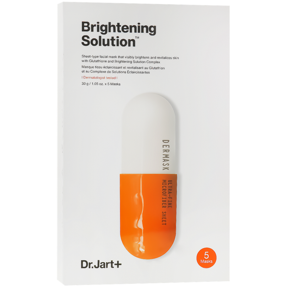 Осветляющая маска с глутатионом Dr.Jart+ Brightening Solution