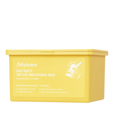 JMSOLUTION Daily Quick Vita Duo Brightening Mask, 30 шт.