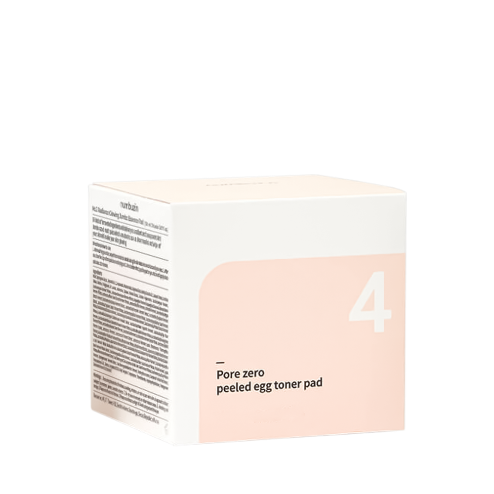 numbuzin No.4 Pore Zero Peeled Egg Toner Pad