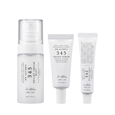 DR.ALTHEA 345 Relief Travel Kit, 60+15+15 ml.