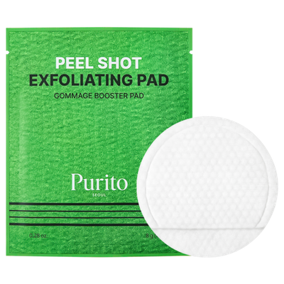 PURITO Seoul Peel Shot Exfoliating Pad, 1 шт.