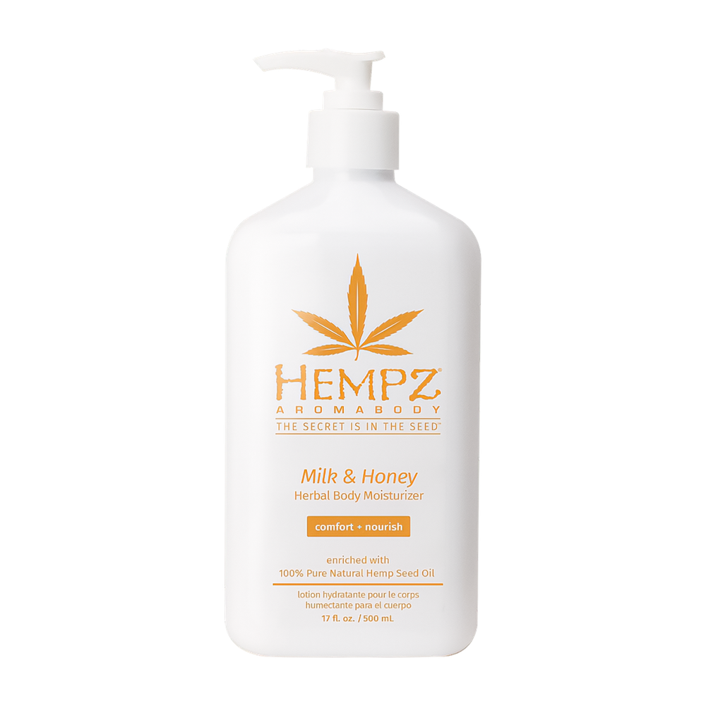 Увлажняющее растительное молочко Milk & Honey Herbal Body Moisturizer Hempz