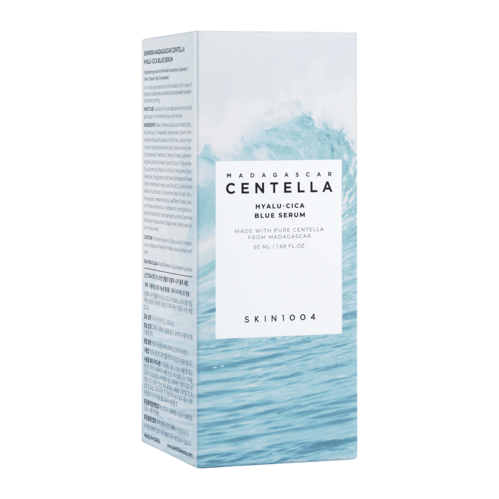 Увлажняющая сыворотка с центеллой SKIN1004 Madagascar Centella Hyalu-Cica Blue Serum