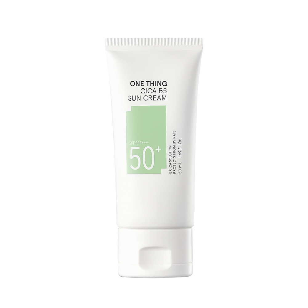 ONE THING Cica B5 Sun Cream SPF 50+ , 50 ml.