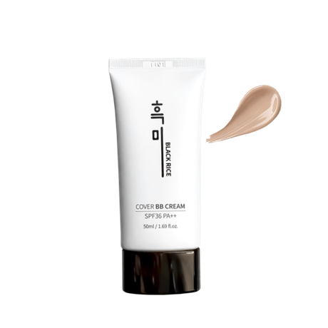 Увлажняющий BB-крем с экстрактом чёрного риса Black Rice Cover BB Cream SPF 36 PA++ тон 23