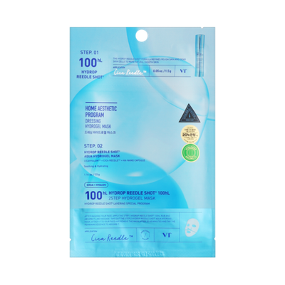 VT Cosmetics Hydrop HL Reedle Shot 100 2Step Hydrogel Mask