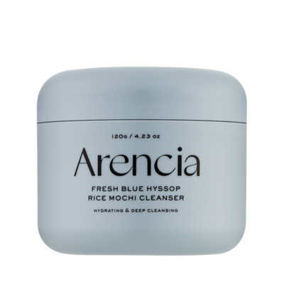 ARENCIA Fresh Blue Hyssop Rice Mochi Cleanser, 120 g.