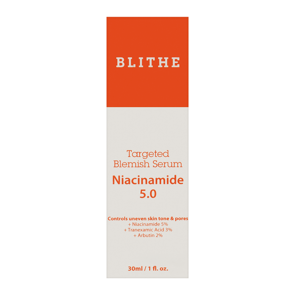 Сыворотка с 5% ниацинамида от постакне Blithe Targeted Blemish Serum Niacinamide 5.0