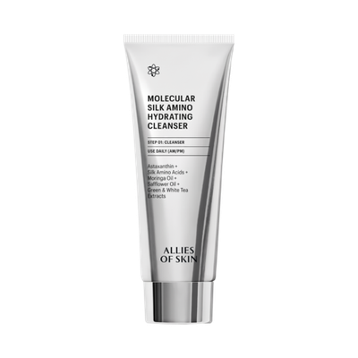 ALLIES OF SKIN Molecular Silk Amino Hydrating Cleanser, 100 ml.