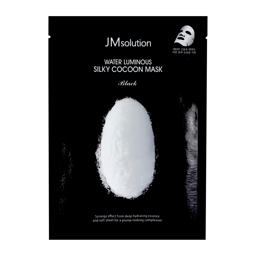 JMsolution Water Luminous Silky Cocoon Mask Black