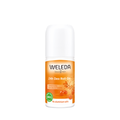 WELEDA Sanddorn Sea Buckthorn 24h Roll On Deodorant, 50 ml.