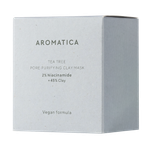AROMATICA Tea tree Pore Purifying Clay Mask 2% Niacinamide + 45% Clay