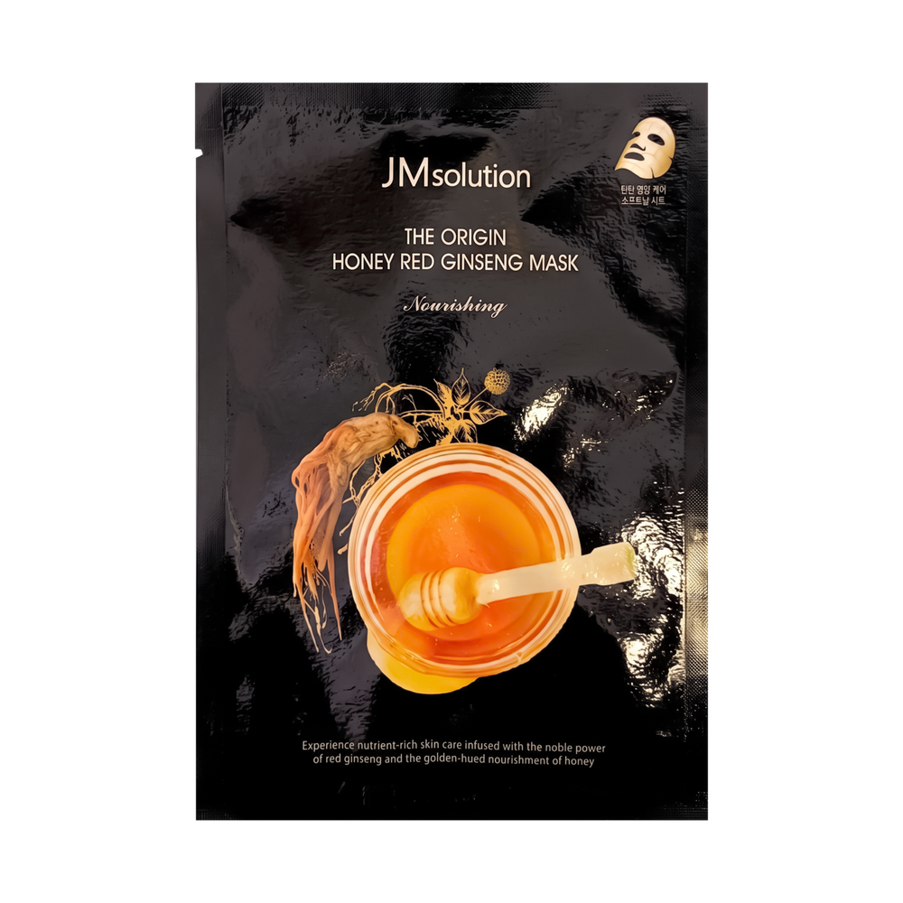 JMSOLUTION The Origin Honey Red Ginseng Mask, 30 ml.