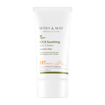 Успокаивающий солнцезащитный крем с центеллой Mary&May CICA Soothing Sun Cream SPF 50+ PA++++